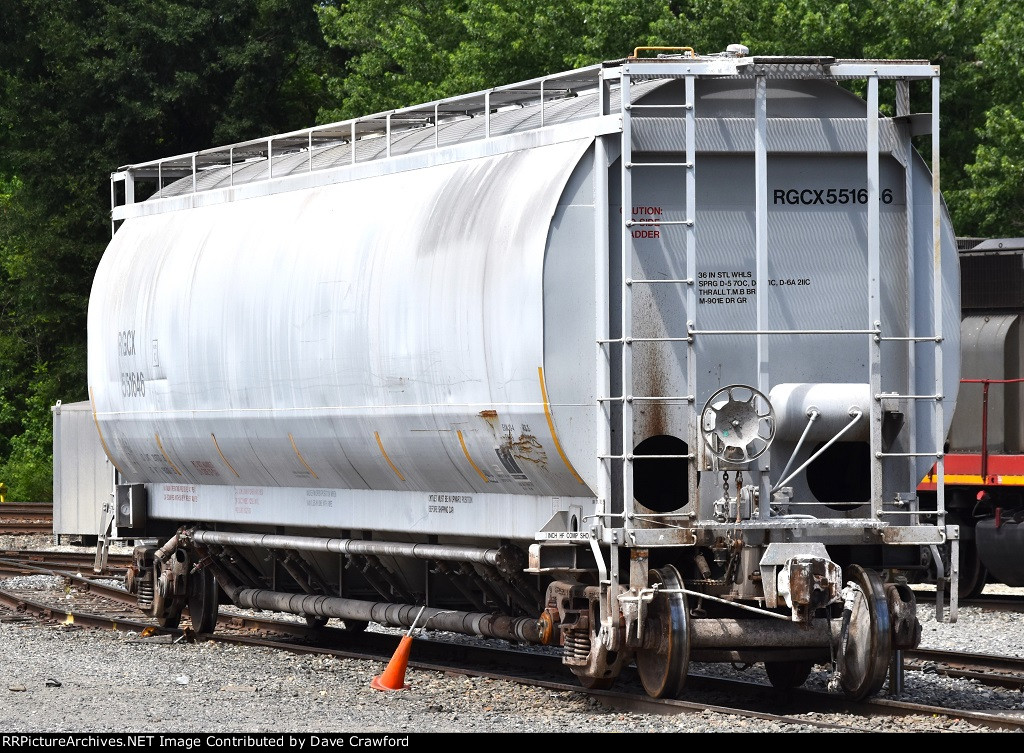 RGCX 551646 in the Doswell Yard